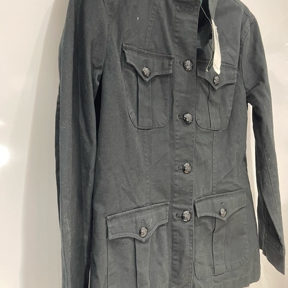 Brand new with Tag Polo Ralph Lauren SPSU20 Black Jacket size 0 Army Style - Picture 8 of 11